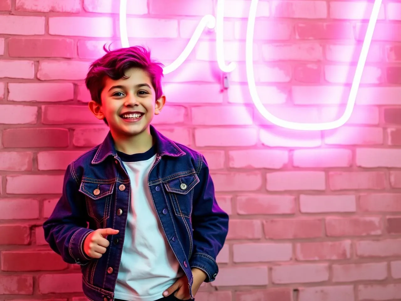 Boys urban fashion outfits denim jacket